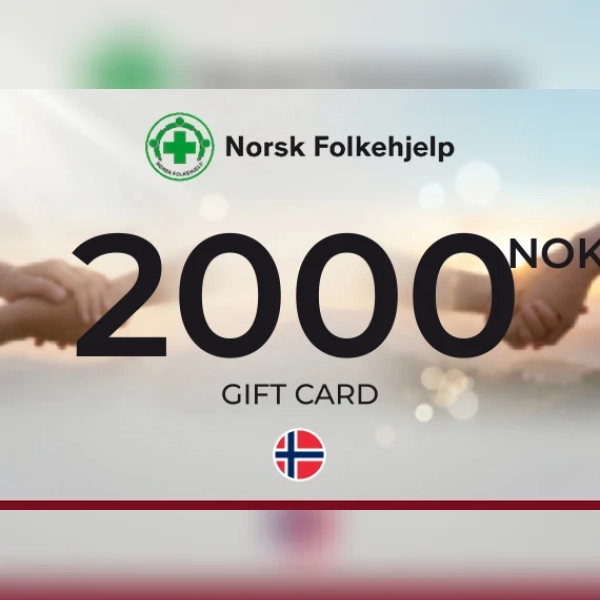 Norsk Folkehjelp Donation Gift Card 2000 NOK Key - NORWAY