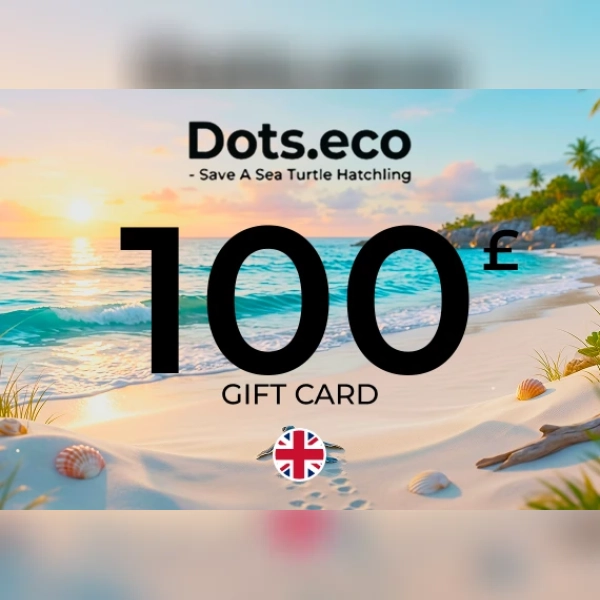 Dots.eco - Save a sea turtle hatchling Gift Card 100 GBP Key - UNITED KINGDOM
