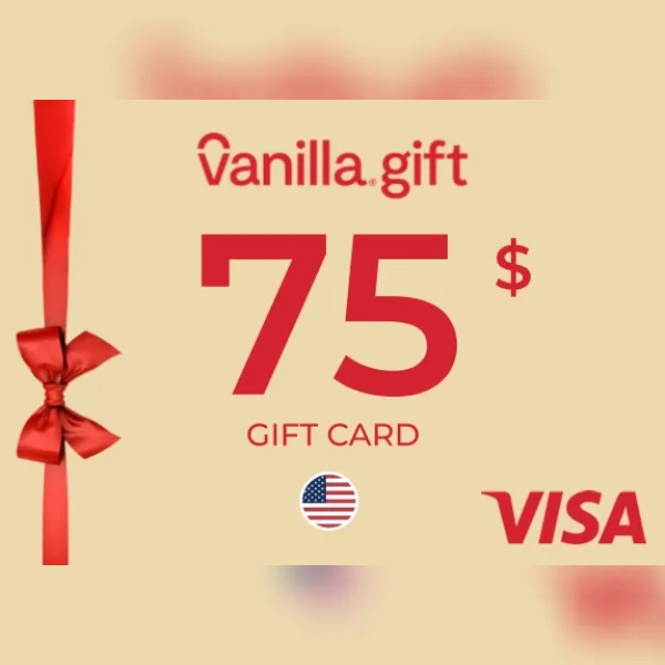 Vanilla Visa Gift Card 75 USD Key - UNITED STATES