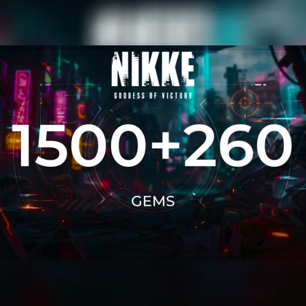 Goddess of Victory: Nikke - 1500 + 260 Gems Direct Top-Up - GLOBAL