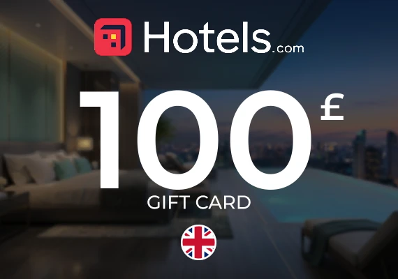 Hotels.com Gift Card 100 GBP