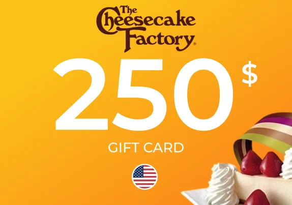 The Cheesecake Factory Gift Card 250 USD Key - UNITED STATES