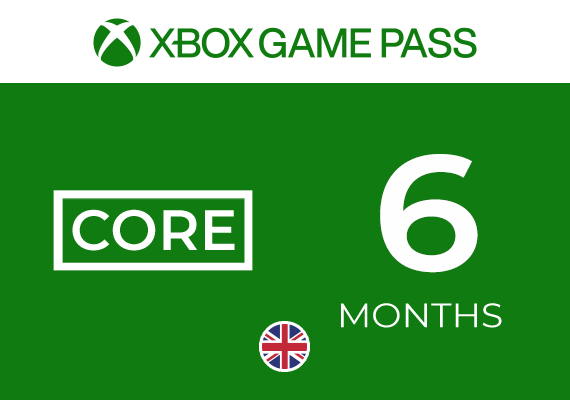 Xbox Game Pass Core 6 months Xbox Game Pass Core 6 months