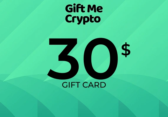 Gift Me Crypto Gift Card 30 USD