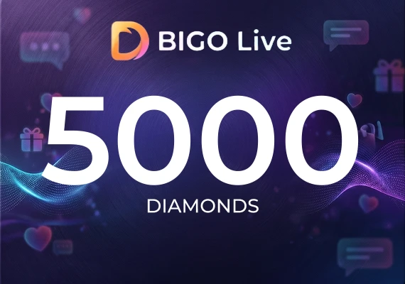 BIGO Live - 5,000 Diamonds