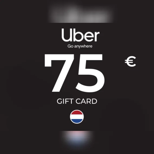 Uber Gift Card 75 EUR Key - NETHERLANDS