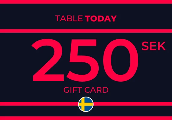 TableToday Gift Card 250 SEK