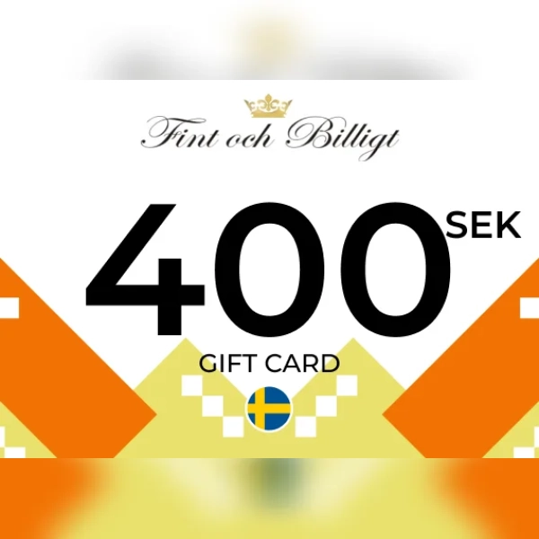 Fint och Billigt Gift Card 400 SEK Key - SWEDEN