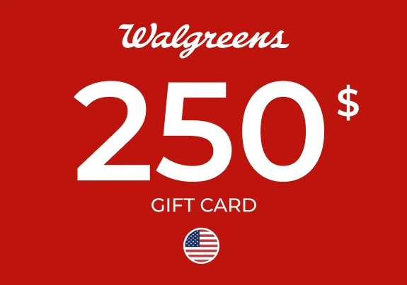 Walgreens Gift Card 250 USD