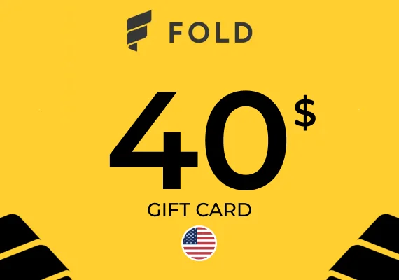 Fold Bitcoin Gift Card 40 USD