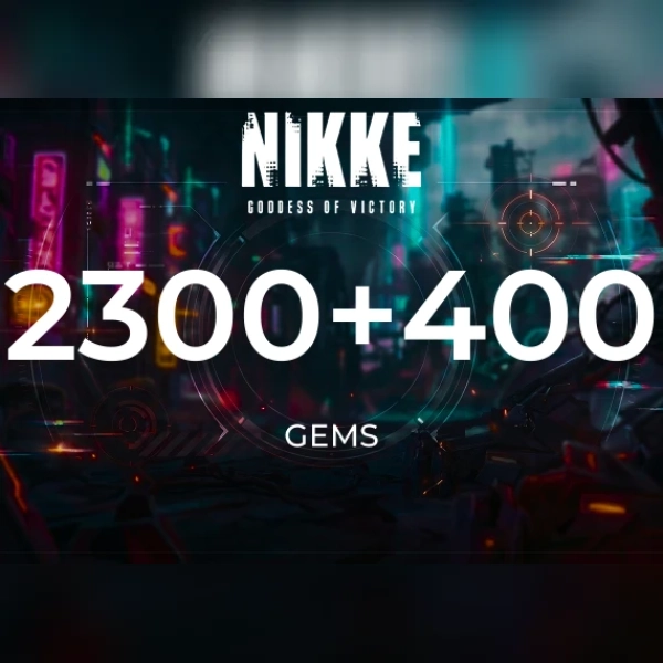 Goddess of Victory: Nikke - 2300 + 400 Gems Direct Top-Up - GLOBAL
