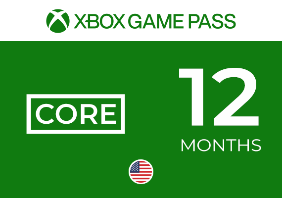 Xbox Game Pass Core 12 Months Xbox Game Pass Core 12 Months