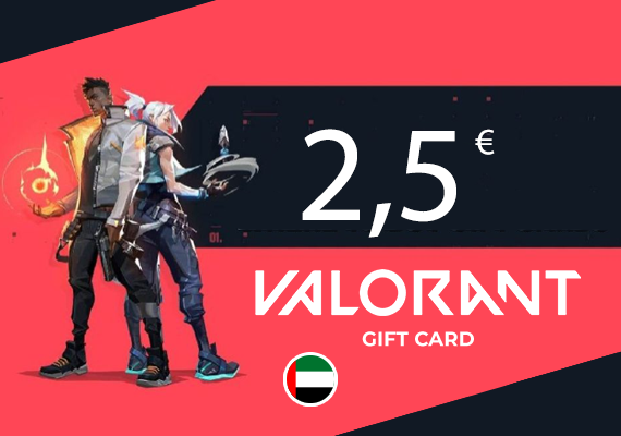 VALORANT Gift Card 2.5 EUR Key - MIDDLE EAST AND NORTH AFRICA