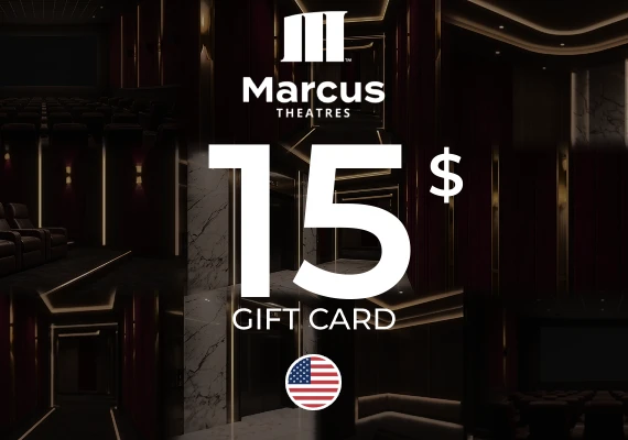 Marcus Theaters Gift Card 15 USD