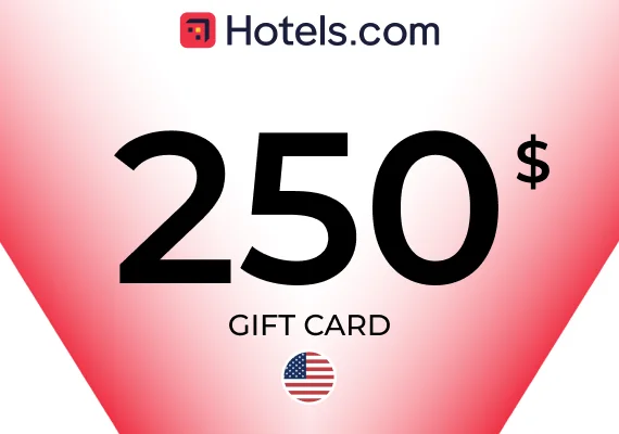 Hotels.com Gift Card 250 USD