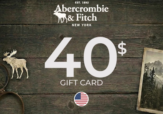 Abercrombie & Fitch Gift Card 40 USD 
