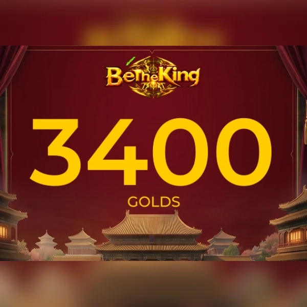 Be The King - 3400 Golds Direct Top-Up - GLOBAL