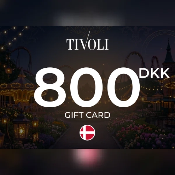 Tivoli Gift Card 800 DKK Key - DENMARK