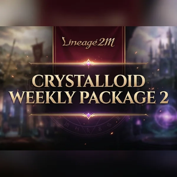 Lineage2M - Crystalloid Weekly Package 2 Direct Top-Up - GLOBAL