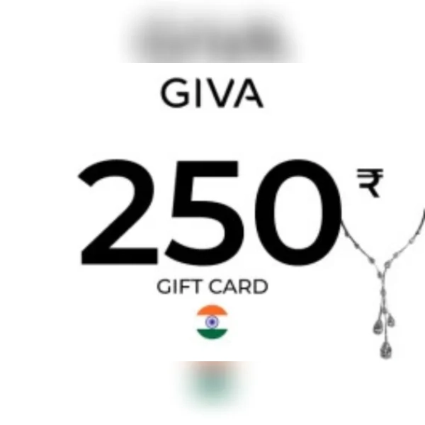 GIVA Gift Card 250 INR Key - INDIA
