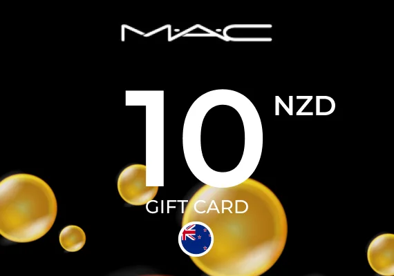 M.A.C Cosmetics Gift Card 10 NZD