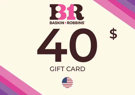 Baskin-Robbins Gift Card 40 USD