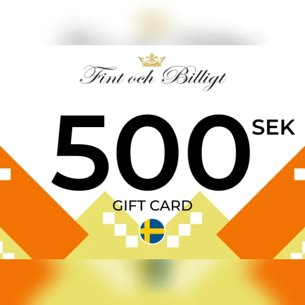 Fint och Billigt Gift Card 500 SEK Key - SWEDEN