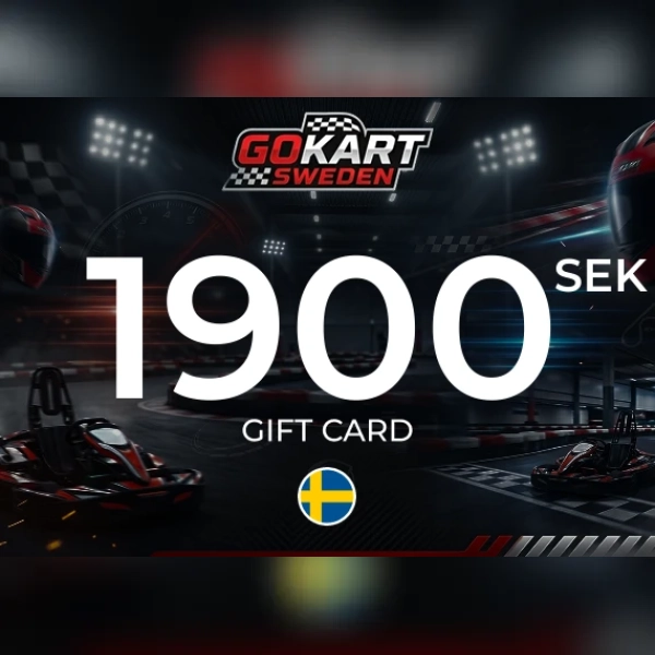 Gokart Gift Card 1900 SEK Key - SWEDEN