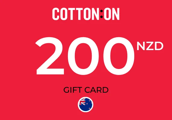 Cotton On Gift Card 200 NZD