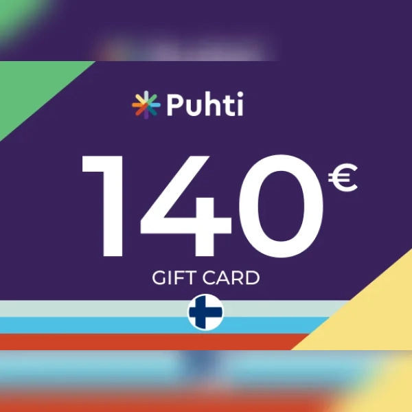 Puhti Gift Card 140 EUR Key - FINLAND