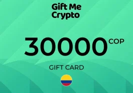 Gift Me Crypto Gift Card 30000 COP