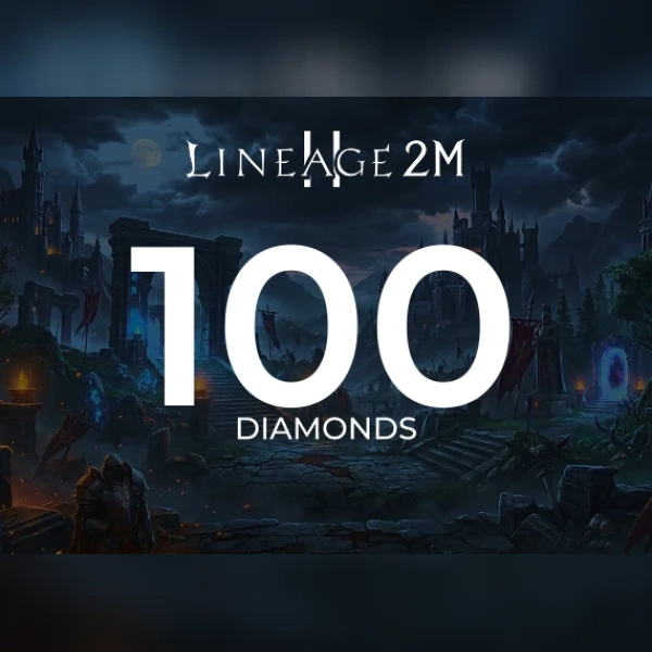 Lineage2M - 100 Diamonds Direct Top-Up - GLOBAL