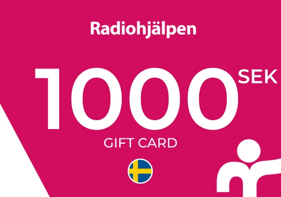 Radiohjälpen Gift Card 1000 SEK