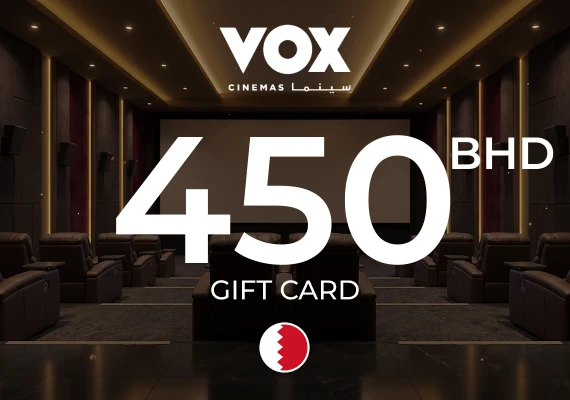 VOX Cinemas Gift Card 450 BHD