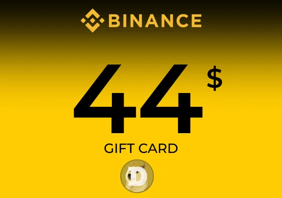 Binance Gift Card (DOGE) 44 USD