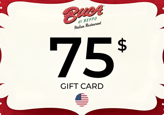 Buca di Beppo Gift Card 75 USD
