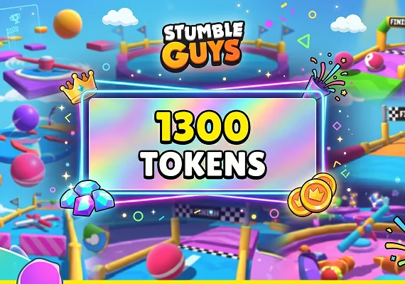 Stumble Guys - 1300 Tokens