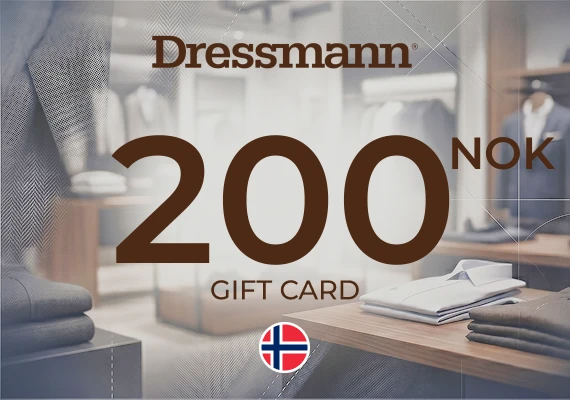 Dressmann Gift Card 200 NOK