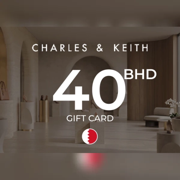 Charles & Keith Gift Card 40 BHD Key - BAHRAIN