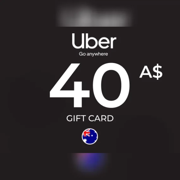Uber Rides Gift Card 40 AUD Key - AUSTRALIA