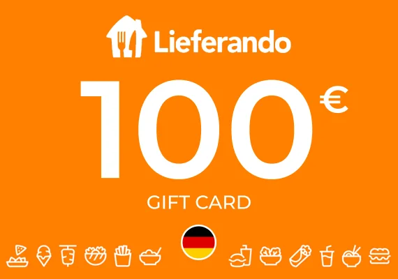 Lieferando Gift Card 100 EUR