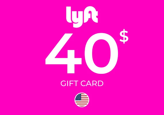 Lyft Gift Card 40 USD