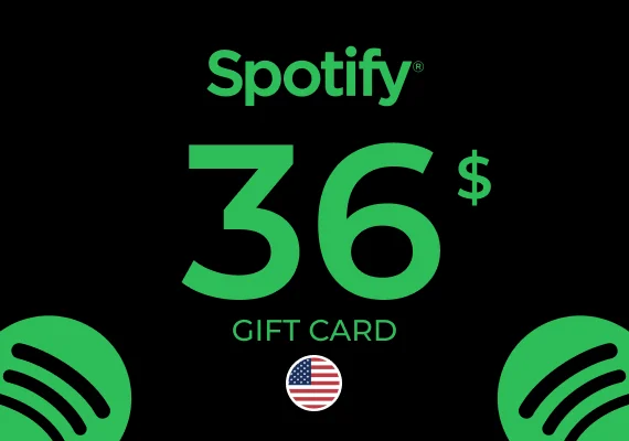 Spotify Gift Card 36 USD