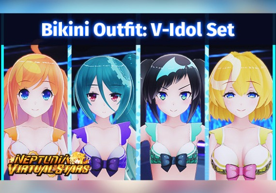 Neptunia Virtual Stars - Bikini Outfit: V-Idol Set (DLC) (PC) Neptunia Virtual Stars - Bikini Outfit: V-Idol Set (DLC) (PC)
