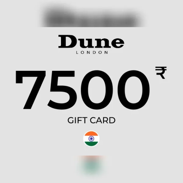 Dune London (Luxe-RBL) Gift Card 7500 INR Key - INDIA