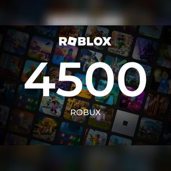 Roblox Card 4500 Robux Key - GLOBAL