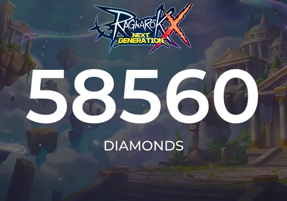 Ragnarok X: Next Generation - 58560 Diamonds