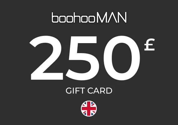 Boohooman Gift Card 250 GBP