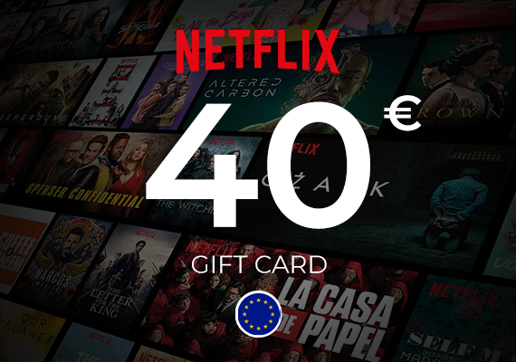 Netflix Gift Card 40 EUR Netflix Gift Card 40 EUR