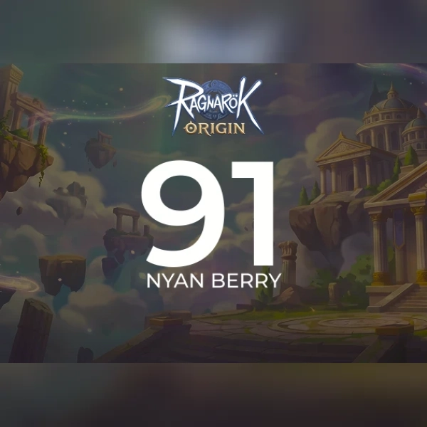 Ragnarok Origin - 91 Nyan Berry Direct Top-Up - GLOBAL